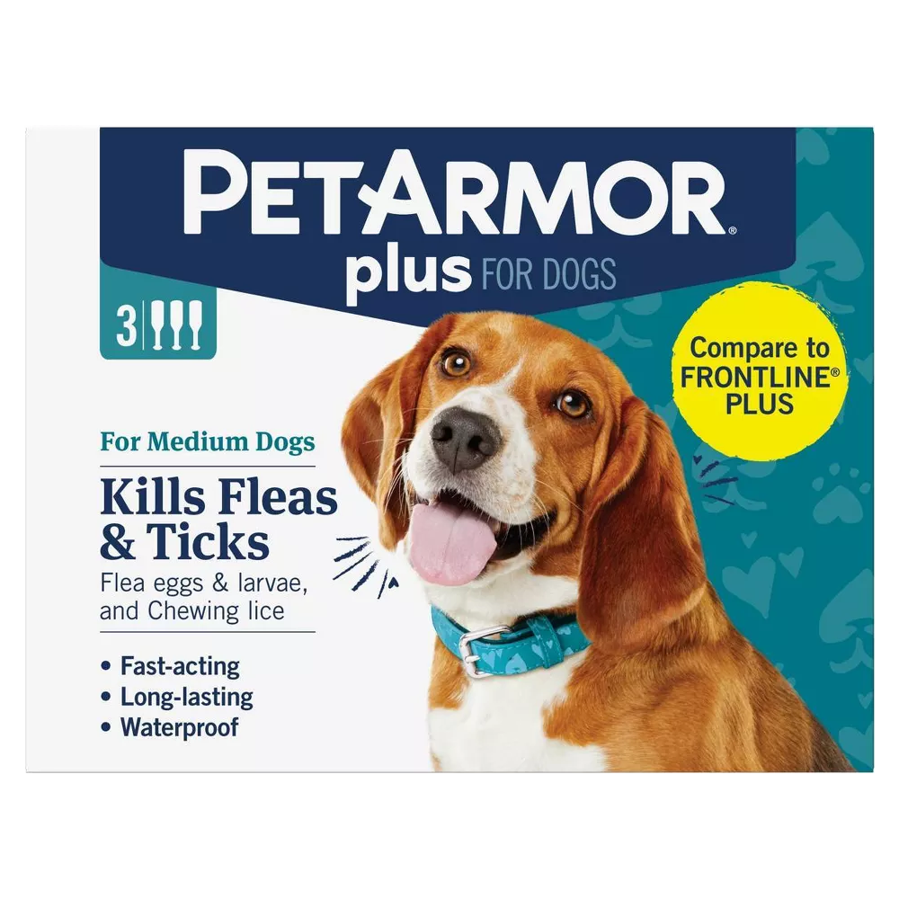 PetArmor Plus Flea and Tick for Dogs 23 - 44lb - 3 Month Supply