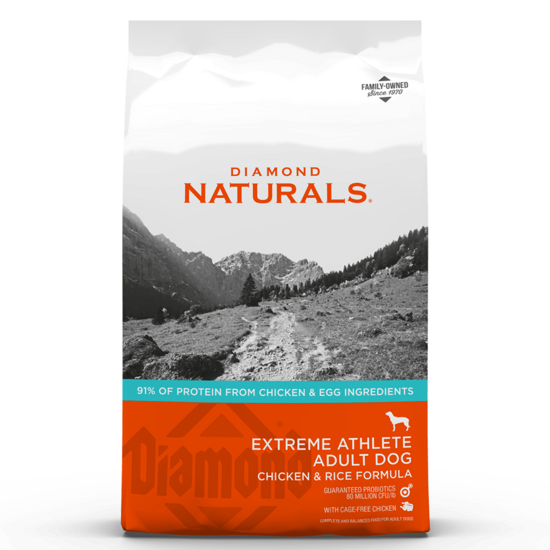 Diamond Naturals Extreme Athlete Chicken &amp; Rice 40 lb