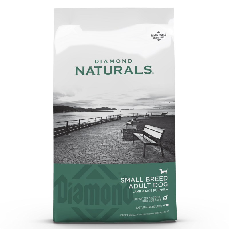 Diamond Naturals Small Breed Lamb &amp; Rice 18 lb
