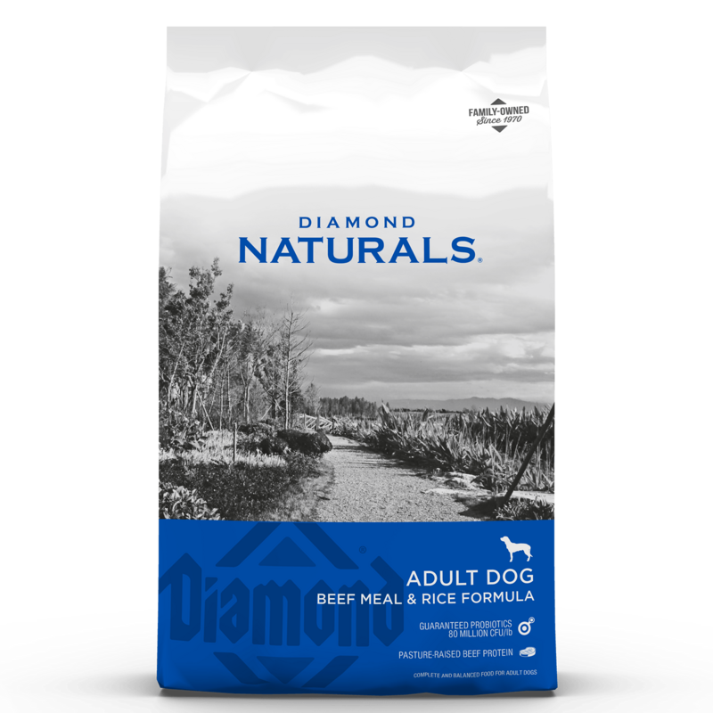 Diamond Naturals Beef Meal &amp; Rice 40 lb