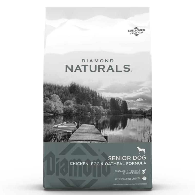 Diamond Naturals Senior Chicken, Egg &amp; Oatmeal 35 lb