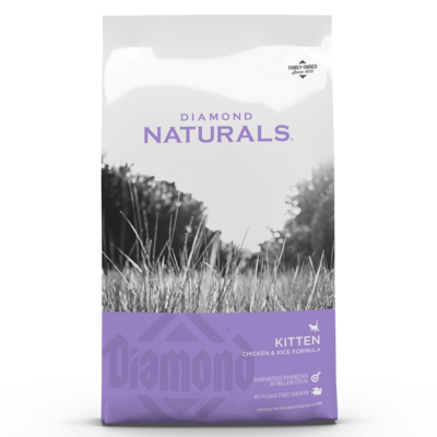 Diamond Naturals Kitten Chicken &amp; Rice 6 lb