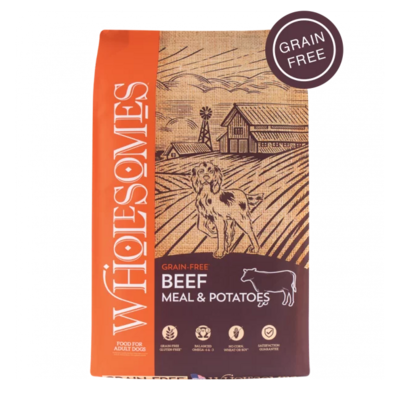 Wholesomes Grain Free Beef Meal & Potatoes 35 lb