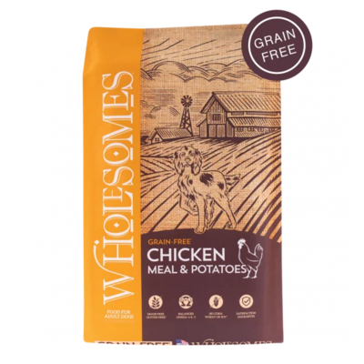 Wholesomes Grain Free Chicken Meal & Potatoes 35 lb