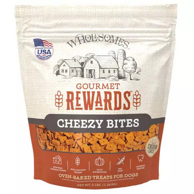 Wholesomes Gourmet Rewards Cheezy Bites 3 lb