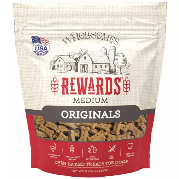 Wholesomes Rewards Originals Medium 3 lb