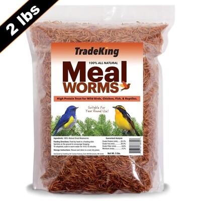 TradeKing Dried Mealworms 2 lb