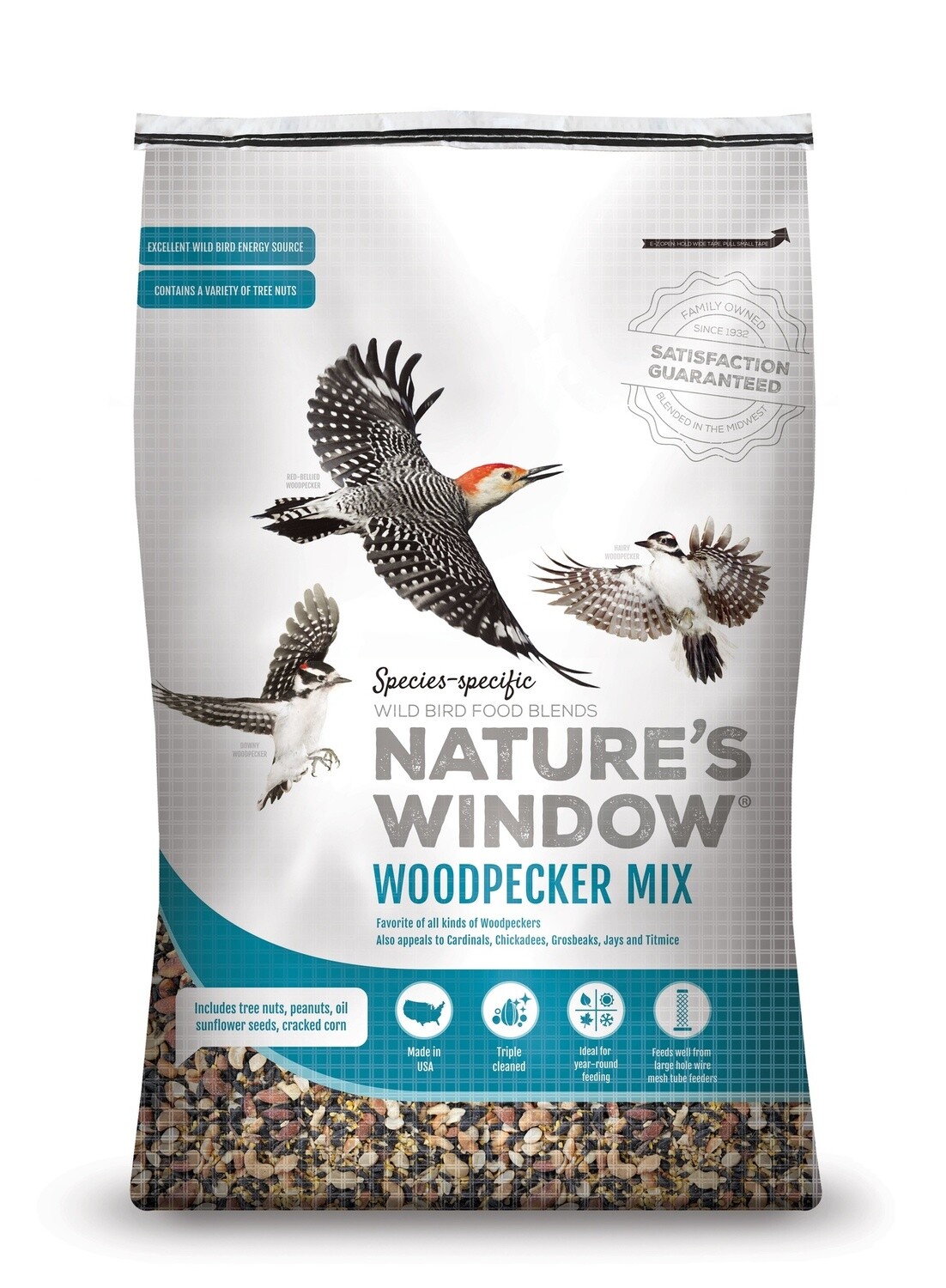 Nature's Window Woodpecker Mix 16 lb