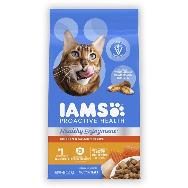 IAMS™ Healthy Enjoyment™ Dry Cat Chicken &amp; Salmon 6 lb