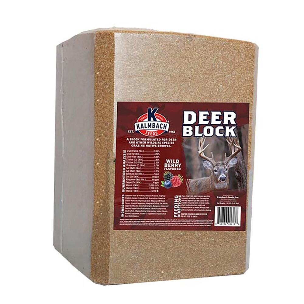 Kalmbach Deer Block Wild Berry 30 lb