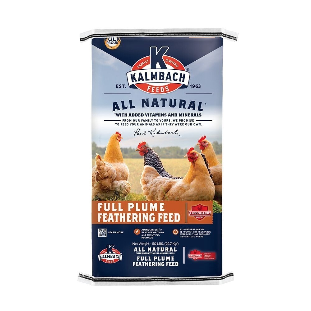 Kalmbach Full Plume® Feathering Feed 50 lb