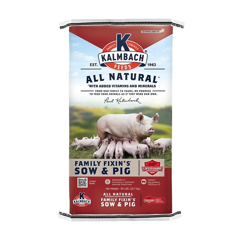 Kalmbach Family Fixin’s® Sow &amp; Pig 50 lb