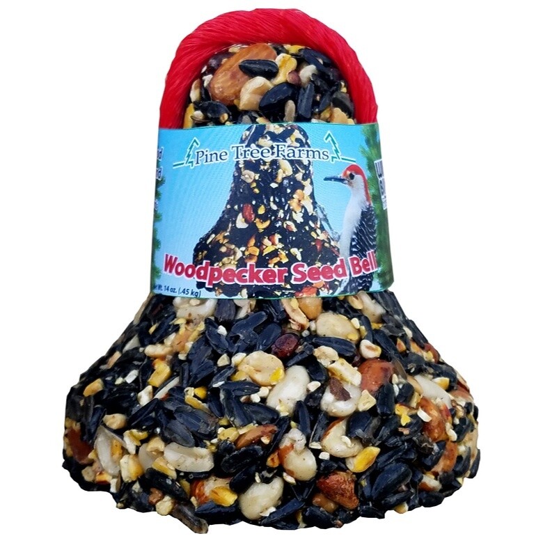 Woodpecker Seed Bell w/Net 15 oz.