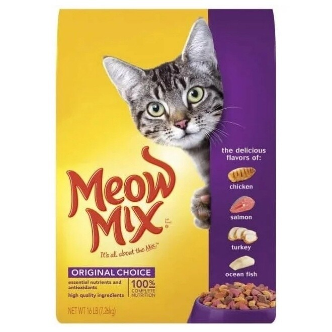 Meow Mix Original Choice 16 lb