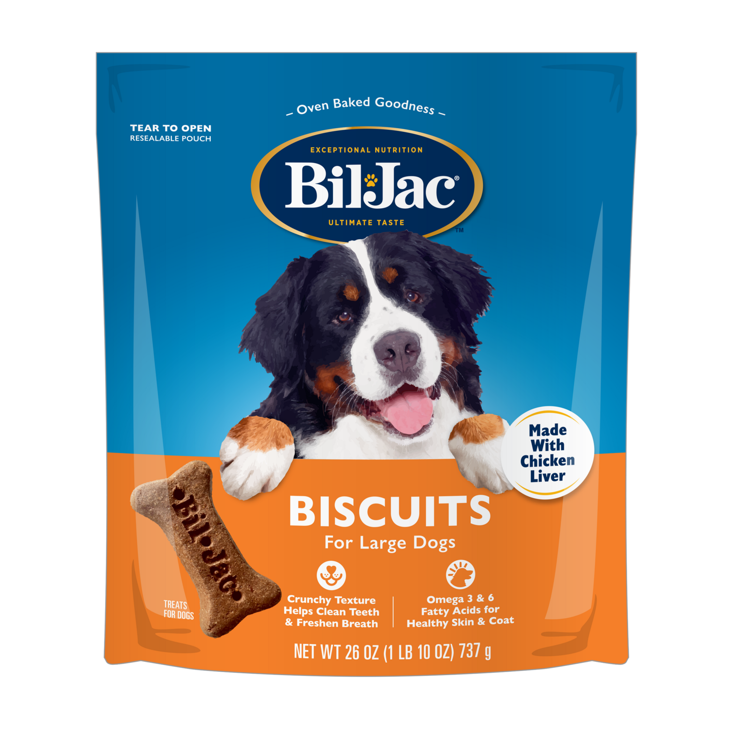 Bil-Jac Large Dog Biscuits 4 lb
