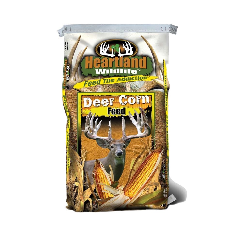 Heartland Wildlife Apple Flavored Deer Corn 40 lb