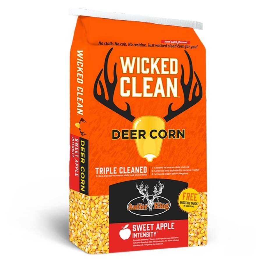 Antler King® Wicked Clean Apple Deer Corn 40 lb