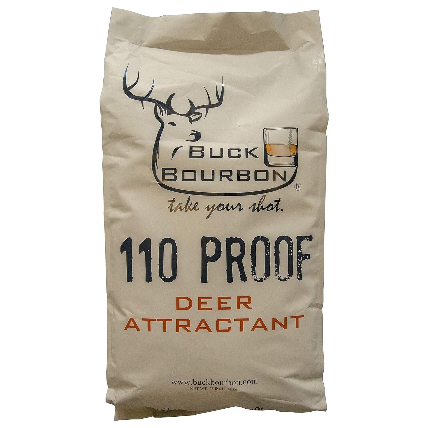 Buck Bourbon 110 Proof® Deer Attractant 25 lb