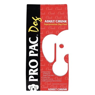 Pro Pac Adult Chunk Chicken Flavored Dog Food 40 lb