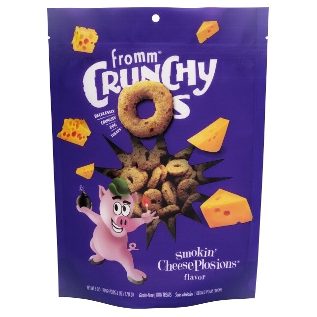 Fromm Crunchy O&#39;s Smokin&#39; CheesePlosions (6 oz)