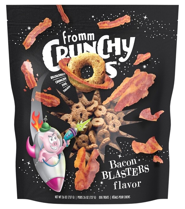 Fromm Crunchy O&#39;s Bacon Blasters (26 oz)