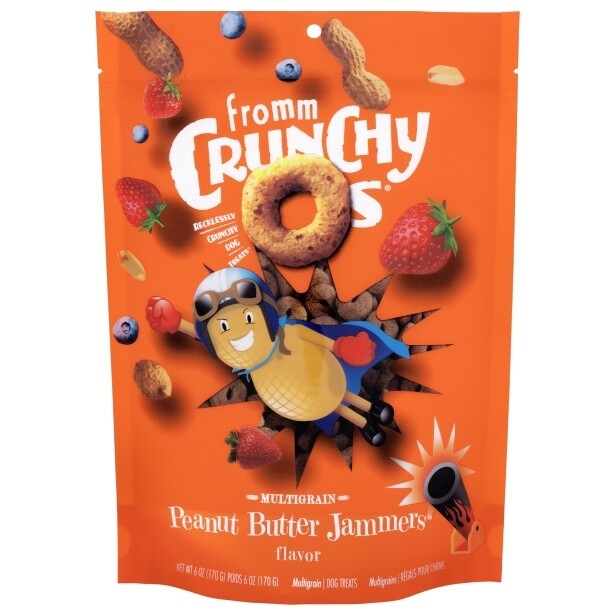 Fromm Crunchy O&#39;s Peanut Butter Jammers (6 oz)