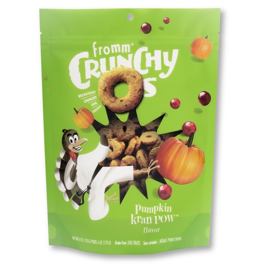 Fromm Crunchy O&#39;s Pumpkin&#39; Kran Pow (6 oz)
