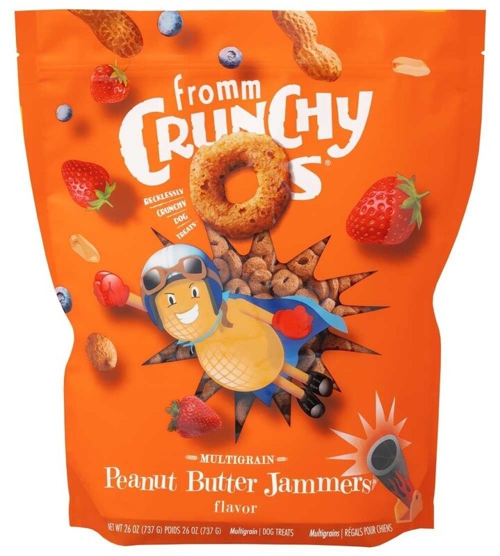 Fromm Crunchy O&#39;s Peanut Butter Jammers (26 oz)