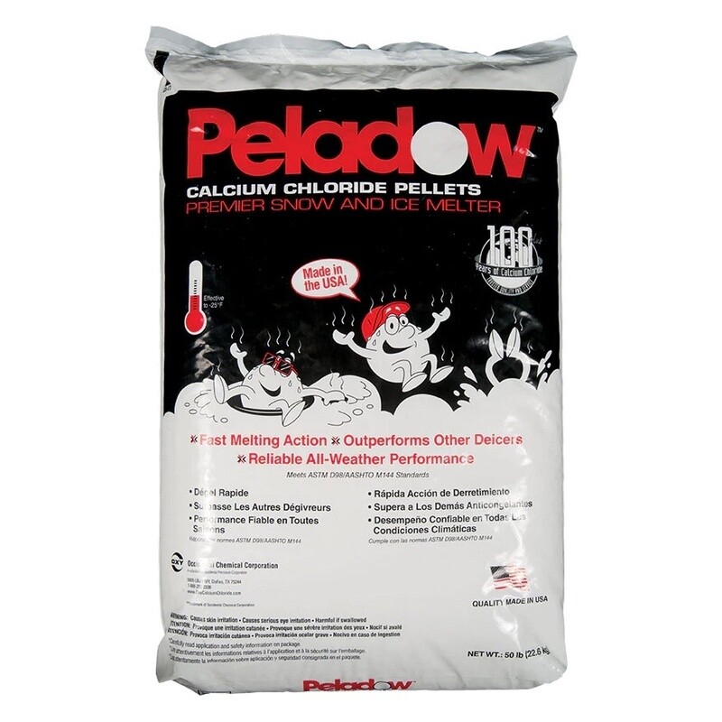 Peladow Calcium Chloride® Pellets 50 lb