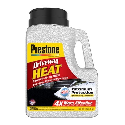 Prestone® Driveway Heat Calcium Chloride Pellets ® 9.5 lb