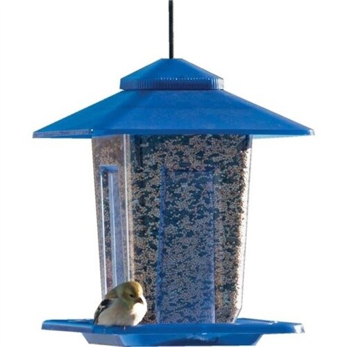 Audubon Prairie Seed Feeder - Blue