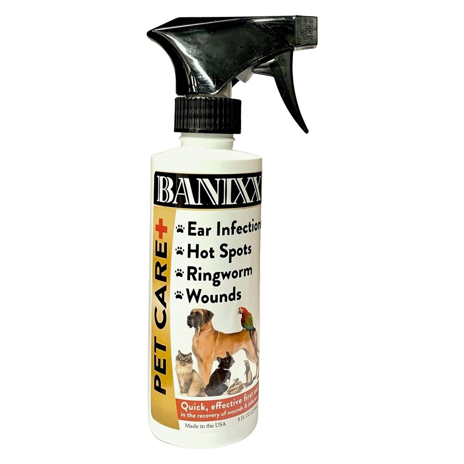 Banixx Pet Care Antiseptic And Anti-fungal Spray 8 oz