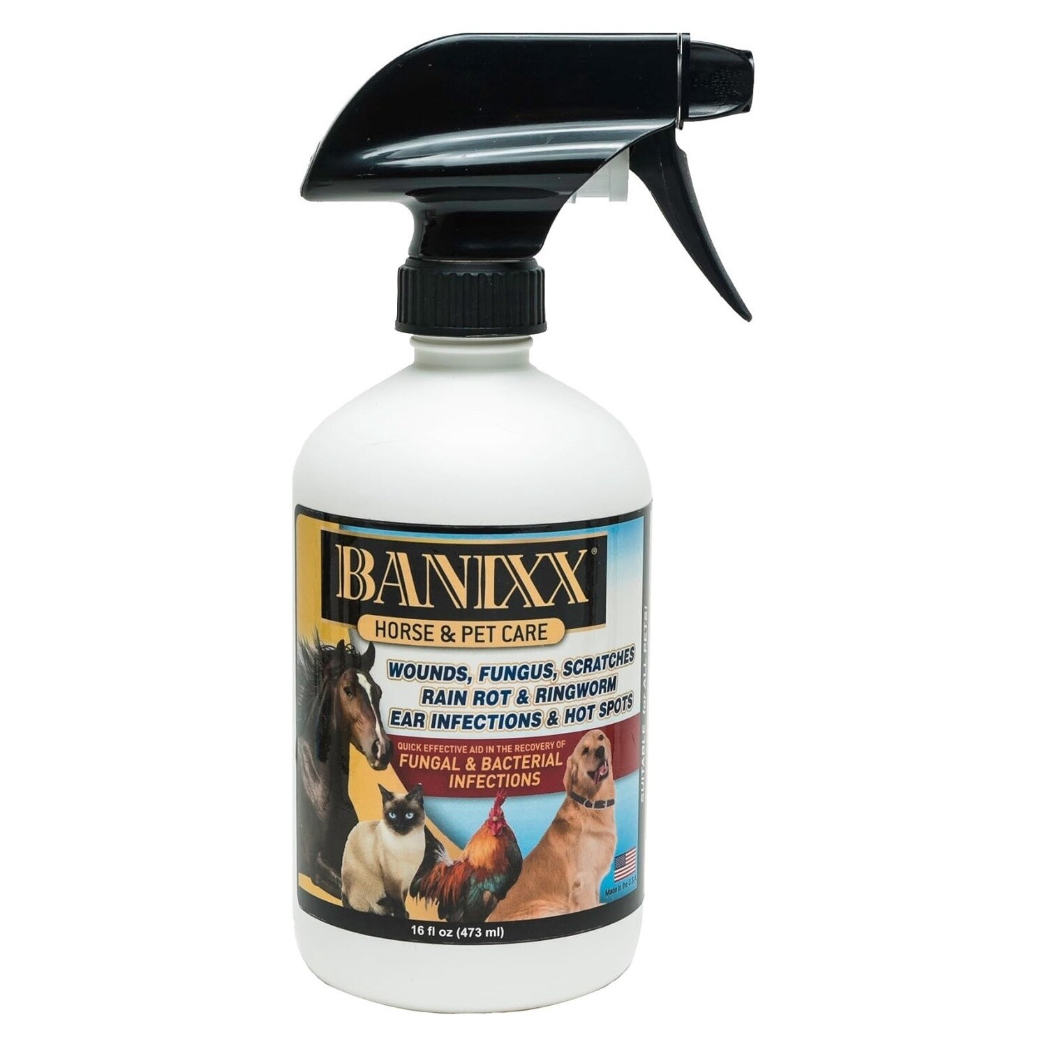 Banixx Horse & Pet Wound Spray 16 oz