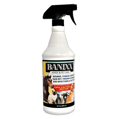 Banixx Horse & Pet Wound Spray 32 oz
