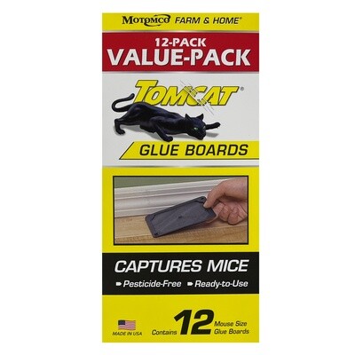 Tomcat Glue Boards Value 12 Pack