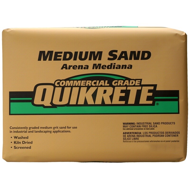 Quikrete Commercial Grade Medium Sand 50 lb