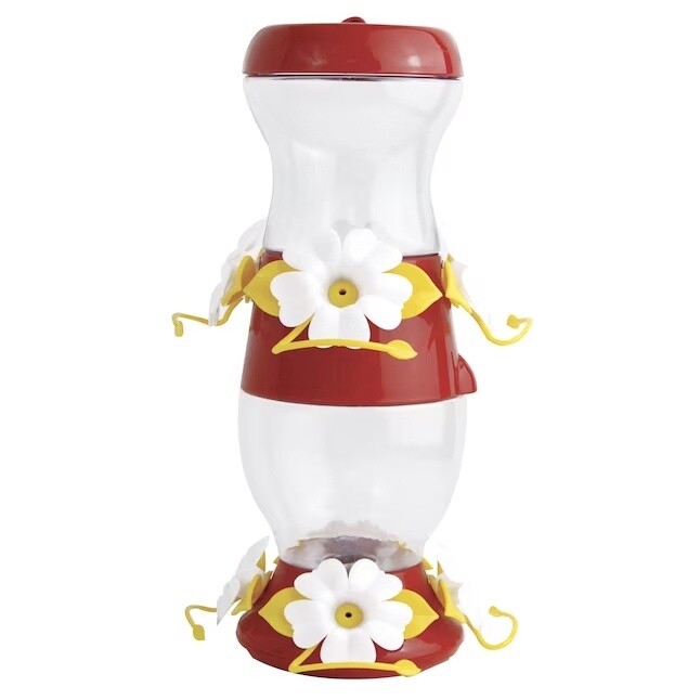 Perky-Pet Double Decker Plastic Hanging Hummingbird Feeder 26 oz