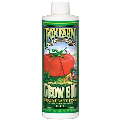 FoxFarm Grow Big Liquid Plant Food 1 pt