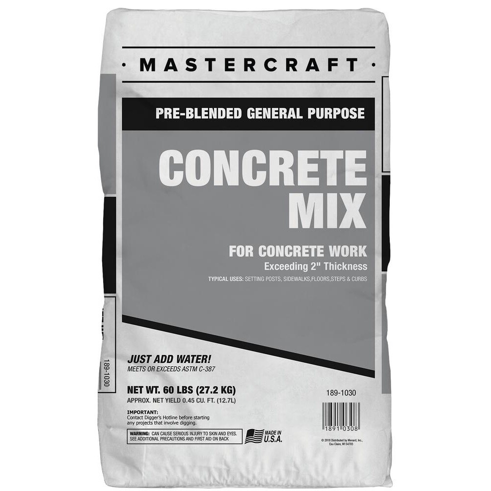 Mastercraft Concrete Mix 60 lb
