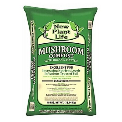 Markman Peat Mushroom Compost 40 lb