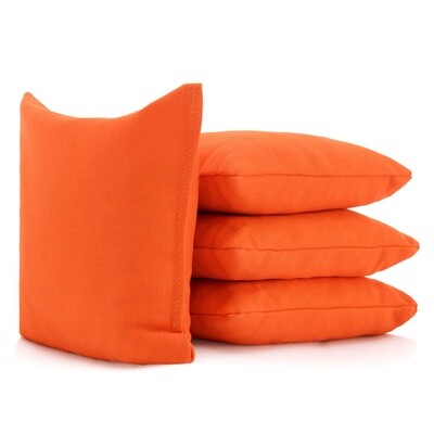 Cornhole Bags 4-Pack - Orange