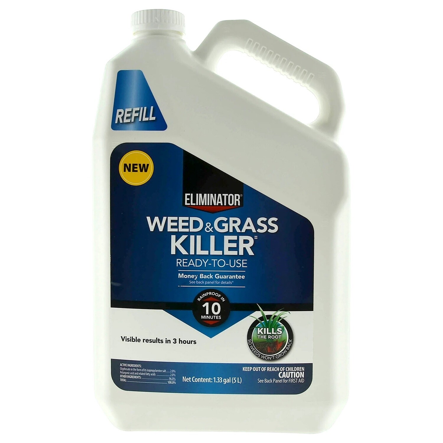 Eliminator Weed & Grass Killer Refill Ready-to-Use 1.33-Gallon