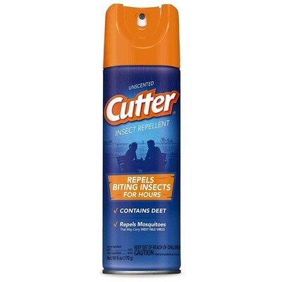Cutter Unscented Insect Repellent 6 oz