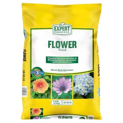 Expert Gardener 10-10-10 Flower Plant Food Fertilizer 10 lb