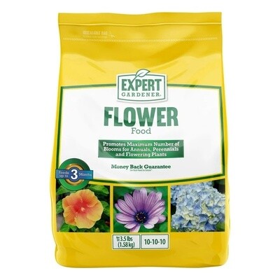 Expert Gardener 10-10-10 Flower Plant Food Fertilizer 3.5 lb