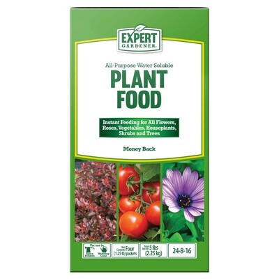 Expert Gardener All-Purpose Water Soluble Plant Food Fertilizer 5 lb