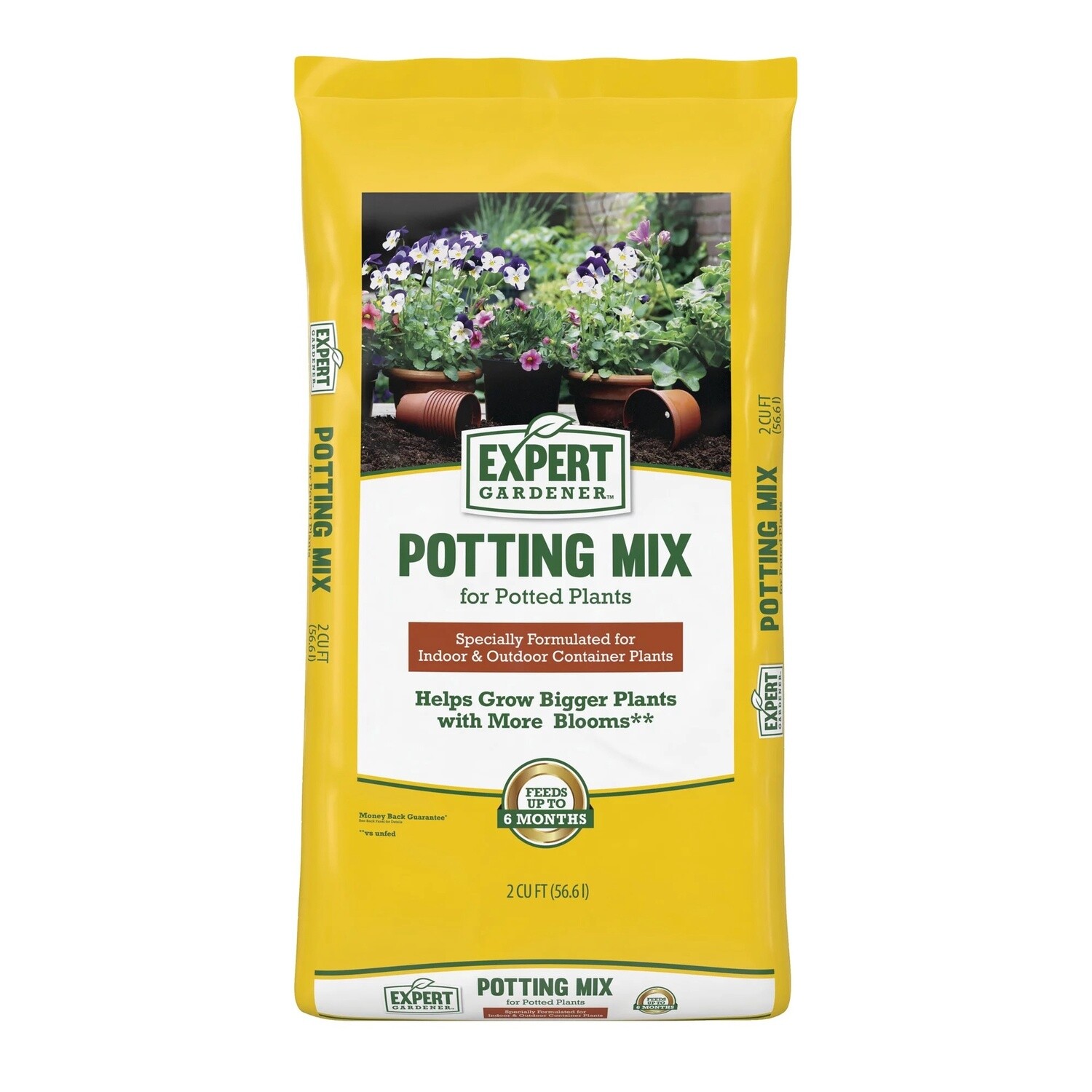Expert Gardener Potting Mix for Indoor & Outdoor Potted Plants 2 cf