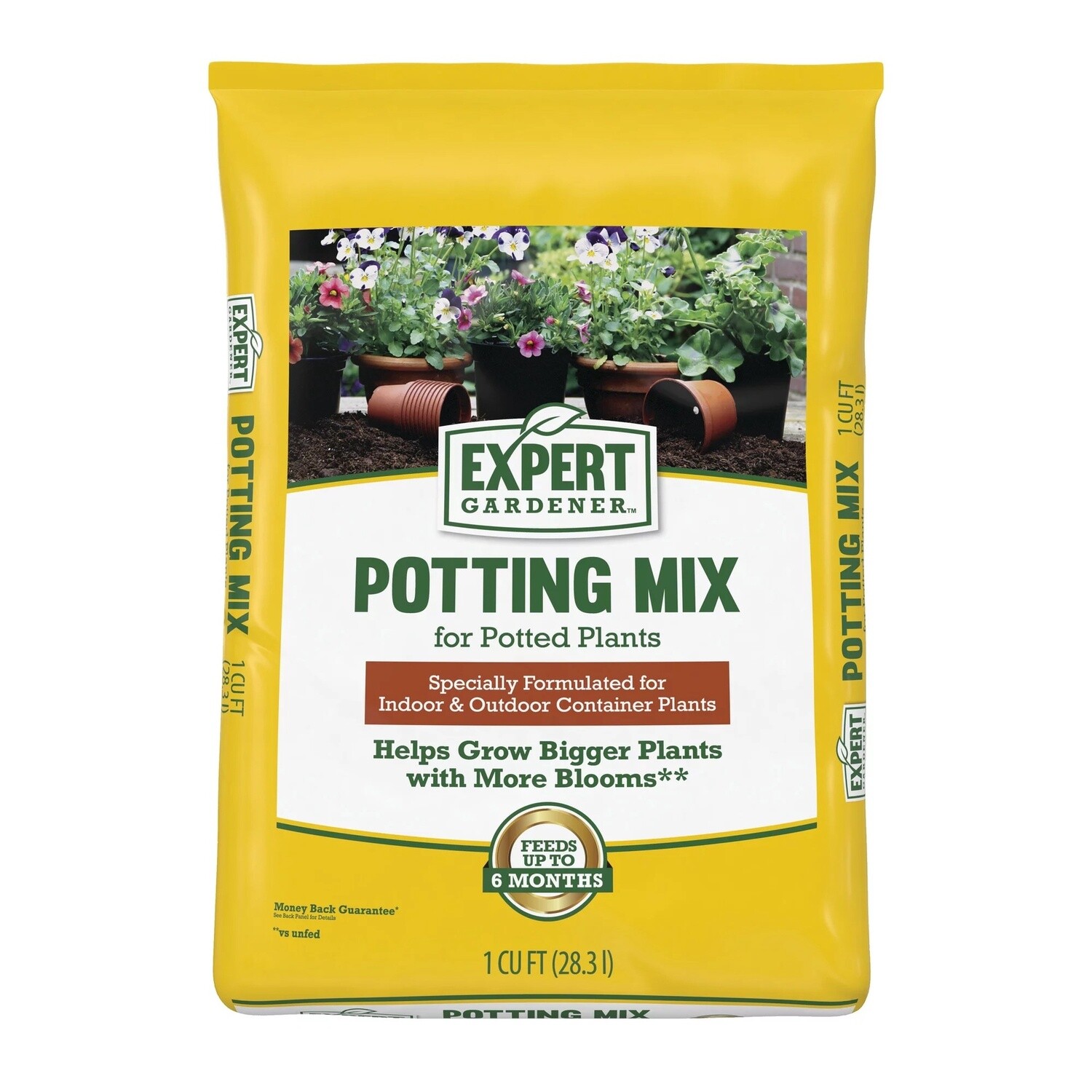 Expert Gardener Potting Mix for Indoor & Outdoor Potted Plants 1 cf
