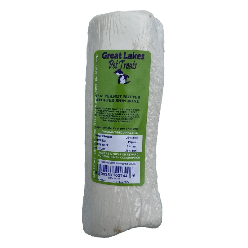Great Lakes Peanut Butter Stuffed Shin Bone 5-6 in