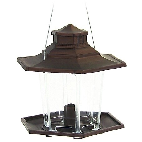 More Birds Small Lantern Bird Feeder - 2.6 lb Capacity
